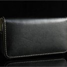 Premium Horizontal Leather Cover Case for Samsung Eternity A867 - BLACK