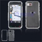 Hard Plastic Shield Cover Case for Samsung Eternity A867 - Transparent Clear