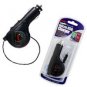 Micro USB Rubberized Retractable Plug in Car Charger for Samsung Rant M540