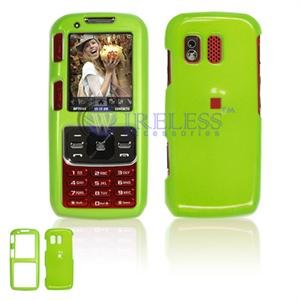 Hard Plastic Shield Cover Case for Samsung Rant M540 - Lime Green