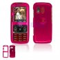 Hard Plastic Shield Cover Case for Samsung Rant M540 - Rose Pink