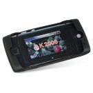 Soft Rubber Silicone Skin Cover Case for Sidekick 2008 - Black