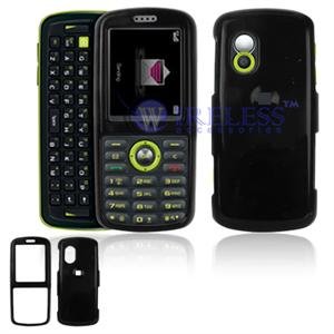 Hard Plastic Shield Cover Case for Samsung Gravity T459 - Black