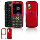 Hard Plastic Shield Cover Case for Samsung Gravity T459 - Red