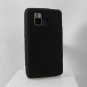 PREMIUM Matte Finish Textured Soft Rubber Silicone Case for LG Dare - Black