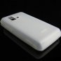 PREMIUM Soft Rubber Silicone Case for LG Dare - Clear