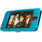 Aluminum Shield Protector Case for Apple iTouch - Blue