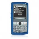 Soft Rubber Silicone Skin Cover Case for Samsung Epix i907 - Blue