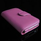 Wallet Carrying Case for Apple iTouch 2 (2nd Generation) - HOT PINK