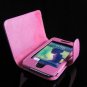 Wallet Carrying Case for Apple iTouch 2 (2nd Generation) - HOT PINK