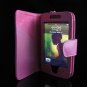 Wallet Carrying Case for Apple iTouch 2 (2nd Generation) - HOT PINK