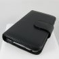 Leather Wallet Carrying Case for Apple iTouch 2 (2nd Gen) - Black