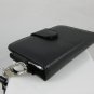 Leather Wallet Carrying Case for Apple iTouch 2 (2nd Gen) - Black