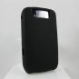 PREMIUM Matte Finish Soft Silicone Skin Cover for BlackBerry Curve (JAVELIN) 8900 - Black