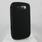 Soft Rubber Silicone Skin Cover Case for BlackBerry Curve (JAVELIN) 8900 - Black