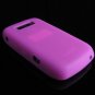 Soft Rubber Silicone Skin Cover Case for BlackBerry Curve (JAVELIN) 8900 - Hot Pink