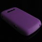 Soft Rubber Silicone Skin Cover Case for BlackBerry Curve (JAVELIN) 8900 - Purple