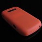 Soft Rubber Silicone Skin Cover Case for BlackBerry Curve (JAVELIN) 8900 - Red