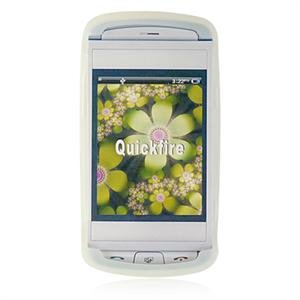 Soft Rubber Skin Cover Case for AT&T QuickFire - Clear
