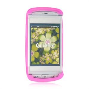 Soft Rubber Skin Cover Case for AT&T QuickFire - Pink