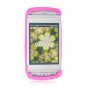 Soft Rubber Skin Cover Case for AT&T QuickFire - Pink