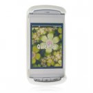 Soft Rubber Skin Cover Case for AT&T QuickFire - White