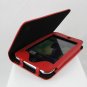 FOLIO Carrying Case / Cover for Apple iTouch 2 (2nd Generation) Mp3 Player - Red