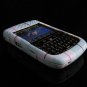 Hard Plastic Design Cover Case for BlackBerry Javelin 8900 - Blue Plaid