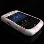 Hard Plastic Design Cover Case for BlackBerry Javelin 8900 - Pink / White Check