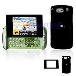 Hard Plastic Shield Cover Case for AT&T QuickFire - Black
