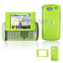 Hard Plastic Shield Cover Case for AT&T QuickFire - Green