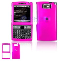 Hard Plastic Shield Protector Faceplate Case for Samsung Epix i907 - Hot Pink