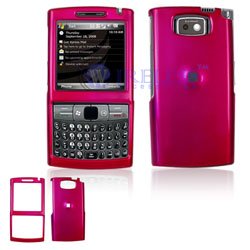 Hard Plastic Shield Protector Faceplate Case for Samsung Epix i907 - Rose Pink