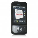 Silicone Skin Cover Case for HTC Touch Pro CDMA (Sprint) - Black