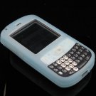 Soft Rubber Silicone Skin Cover Case for Palm Treo 800w - LIGHT BLUE