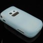 Soft Rubber Silicone Skin Cover Case for Palm Treo 800w - LIGHT BLUE