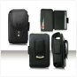Vertical Wallet Pouch for LG Dare VX9700 - Black