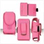 Vertical Wallet Pouch for LG Dare VX9700 - Pink