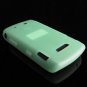 High Quality Premium Soft Rubber Silicone Cover Case for BlackBerry Storm - GREEN
