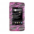 Hard Plastic Design Cover Case for LG Incite CT810 (AT&T) - Plum Zebra