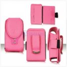 Vertical Wallet Pouch for LG Incite CT810 (AT&T) - Pink