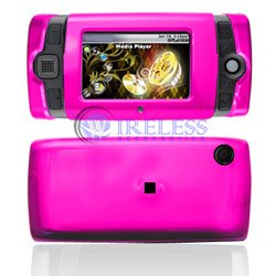 Hard Plastic Shield Protector Cover Case for Sidekick 2008 - Hot Pink