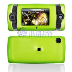 Hard Plastic Shield Protector Cover Case for Sidekick 2008 - Neon Green
