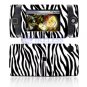 Hard Plastic Design Shield Protector Cover Case for Sidekick 2008 - Black / White Zebra