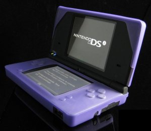 PURPLE Slim Jelly Soft Rubber Gel Case Nintendo DSi (NDSI) Videogame System