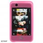 Silicone Skin Sleeve Cover Case for Apple iTouch - Pink