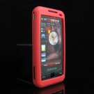 PREMIUM High-Quality Soft Silicone Skin Cover for Samsung Omnia i900 / i910 - Solar Red