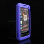 Soft Silicone Skin Cover for Samsung Omnia i900 / i910 - Purple