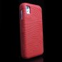 GeoDesign Soft Rubber Silicone Cover Case for Samsung Instinct M800 - Solar Red Eclipse
