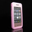 Slim Jelly Soft Silicone Skin for Samsung Instinct M800 - Pink
